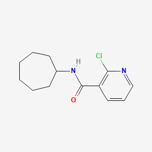 2-chloro-N-cycloheptylpyridine-3-carboxamide