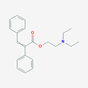 molecular formula C7H10N2O2 B239495 Cinnamaverine CAS No. 1679-75-0