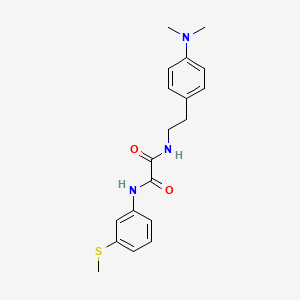 N1-(4-(dimethylamino)phenethyl)-N2-(3-(methylthio)phenyl)oxalamide