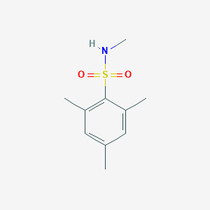 molecular formula C10H15NO2S B239506 N,2,4,6-四甲基苯磺酰胺 CAS No. 106003-69-4