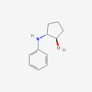 (1R,2R)-2-(phenylamino)cyclopentan-1-ol