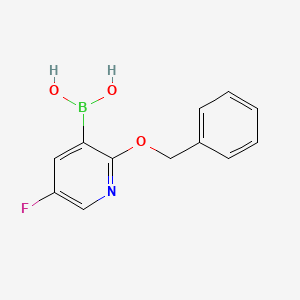 2-(Benzyloxy)-5-fluoropyridin-3-ylboronic acid