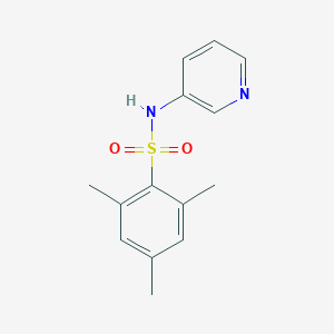 molecular formula C14H16N2O2S B239513 2,4,6-trimethyl-N-pyridin-3-ylbenzenesulfonamide 