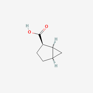 molecular formula C7H10O2 B2395194 (1S,2R,5R)-Bicyclo[3.1.0]hexane-2-carboxylic acid CAS No. 2253629-53-5