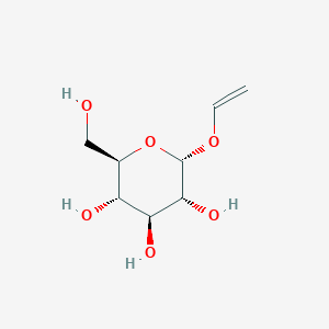 molecular formula C11H14N2O3 B239521 Vinyl glucopyranoside CAS No. 10095-76-8