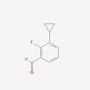 3-Cyclopropyl-2-fluorobenzaldehyde