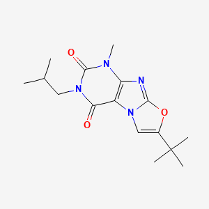 7-(tert-butyl)-3-isobutyl-1-methyloxazolo[2,3-f]purine-2,4(1H,3H)-dione