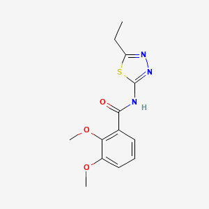 N-(5-ethyl-1,3,4-thiadiazol-2-yl)-2,3-dimethoxybenzamide