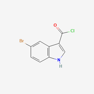 5-Bromo-1H-indole-3-carbonyl chloride