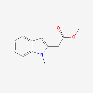 1H-Indole-2-acetic acid, 1-methyl-, methyl ester