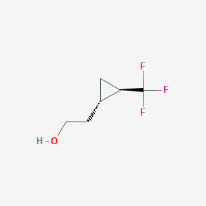 2-[(1S,2R)-2-(Trifluoromethyl)cyclopropyl]ethanol