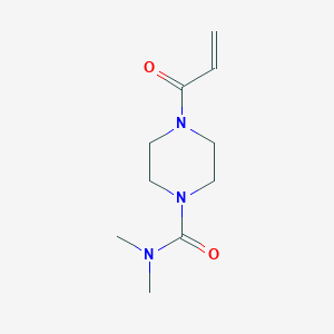 N,N-dimethyl-4-prop-2-enoylpiperazine-1-carboxamide