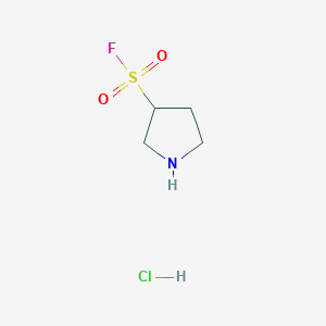 Pyrrolidine-3-sulfonyl fluoride hydrochloride