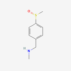 [(4-Methanesulfinylphenyl)methyl](methyl)amine