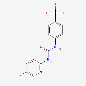 N-(5-iodo-2-pyridinyl)-N'-[4-(trifluoromethyl)phenyl]urea