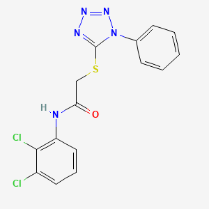 N-(2,3-dichlorophenyl)-2-(1-phenyltetrazol-5-yl)sulfanylacetamide