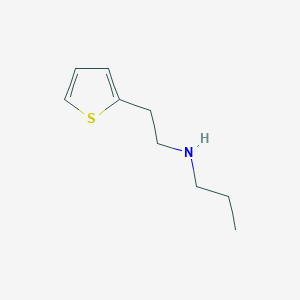 molecular formula C9H15NS B2395509 Propyl[2-(thiophen-2-yl)ethyl]amine CAS No. 847544-96-1