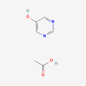 molecular formula C6H8N2O3 B2395540 5-Hydroxypyrimidine acetate CAS No. 1638764-94-9