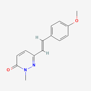 6-(4-methoxystyryl)-2-methyl-3(2H)-pyridazinone