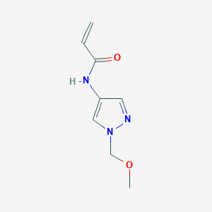 N-[1-(Methoxymethyl)pyrazol-4-yl]prop-2-enamide