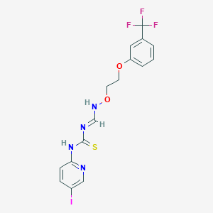 N-(5-iodo-2-pyridinyl)-N'-[({2-[3-(trifluoromethyl)phenoxy]ethoxy}amino)methylene]thiourea