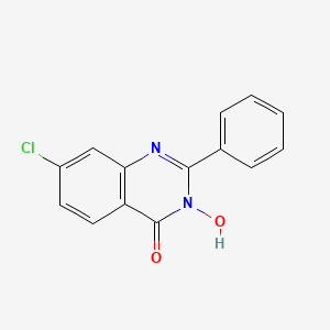 7-chloro-3-hydroxy-2-phenyl-4(3H)-quinazolinone