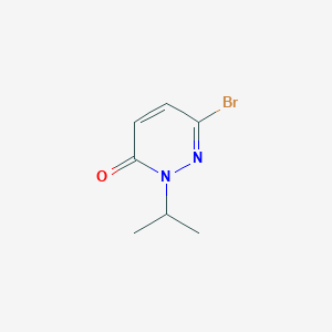 molecular formula C7H9BrN2O B2395695 6-Bromo-2-isopropylpyridazin-3(2H)-one CAS No. 1824051-81-1