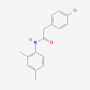 molecular formula C16H16BrNO B239574 2-(4-bromophenyl)-N-(2,4-dimethylphenyl)acetamide 