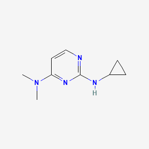 N2-cyclopropyl-N4,N4-dimethylpyrimidine-2,4-diamine