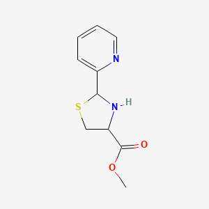 2-(2-Pyridyl)thiazolidine-4-carboxylic acid methyl ester