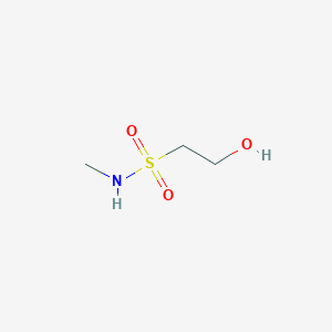 molecular formula C3H9NO3S B2395843 N-Methyl-2-hydroxyethanesulfonamide CAS No. 1487700-76-4