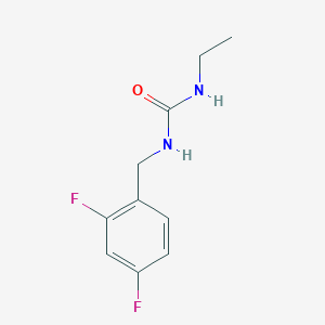 1-[(2,4-Difluorophenyl)methyl]-3-ethylurea