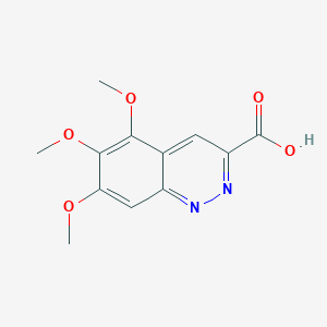 5,6,7-trimethoxycinnoline-3-carboxylic Acid