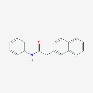 molecular formula C18H15NO B239600 2-(2-naphthyl)-N-phenylacetamide 