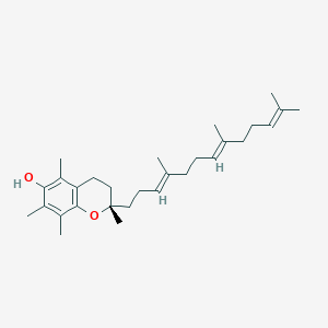 molecular formula C29H44O2 B239606 2H-1-Benzopyran-6-ol, 3,4-dihydro-2,5,7,8-tetramethyl-2-(4,8,12-trimethyl-3,7,11-tridecatrienyl)- CAS No. 1721-51-3