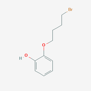 molecular formula C10H13BrO2 B2396077 2-(4-Bromo-butoxy)-phenol CAS No. 16837-07-3