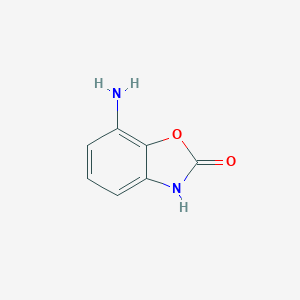 molecular formula C7H6N2O2 B023961 7-氨基-2(3H)-苯并噁唑酮 CAS No. 81282-60-2