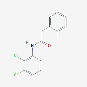 molecular formula C15H13Cl2NO B239615 N-(2,3-dichlorophenyl)-2-(2-methylphenyl)acetamide 