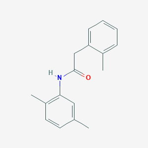 molecular formula C17H19NO B239619 N-(2,5-dimethylphenyl)-2-(2-methylphenyl)acetamide 
