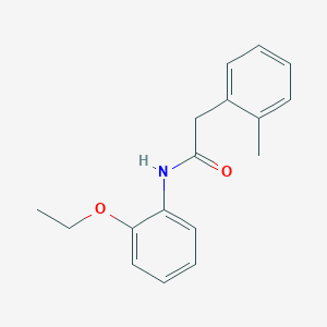 molecular formula C17H19NO2 B239620 N-(2-ethoxyphenyl)-2-(2-methylphenyl)acetamide 
