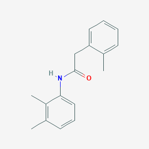 molecular formula C17H19NO B239622 N-(2,3-dimethylphenyl)-2-(2-methylphenyl)acetamide 