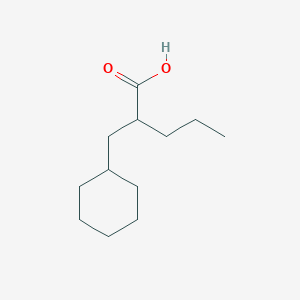 2-(Cyclohexylmethyl)pentanoic acid