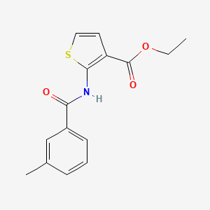Ethyl 2-(3-methylbenzamido)thiophene-3-carboxylate