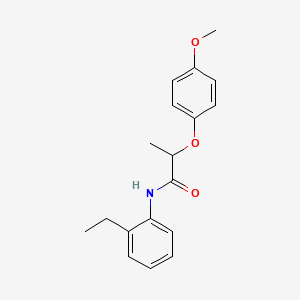 N-(2-ethylphenyl)-2-(4-methoxyphenoxy)propanamide