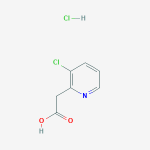 2-(3-Chloropyridin-2-yl)acetic acid hydrochloride