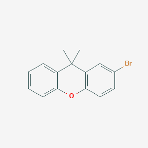 molecular formula C15H13BrO B2396326 2-溴-9,9-二甲基-9H-呫吨 CAS No. 1565868-91-8