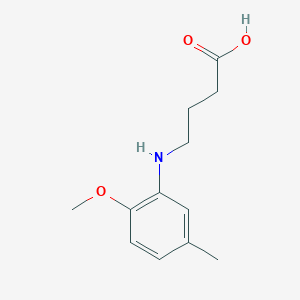 4-[(2-Methoxy-5-methylphenyl)amino]butanoic acid