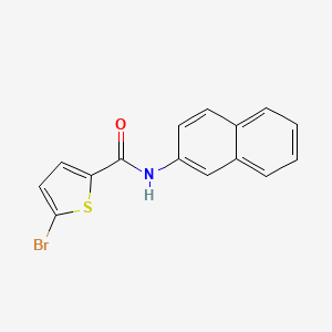 5-bromo-N-(naphthalen-2-yl)thiophene-2-carboxamide