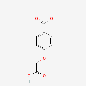 molecular formula C10H10O5 B2396402 2-(4-(Methoxycarbonyl)phenoxy)acetic acid CAS No. 90812-66-1