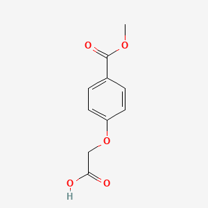 molecular formula C10H10O5 B2396402 2-(4-(甲氧羰基)苯氧基)乙酸 CAS No. 90812-66-1